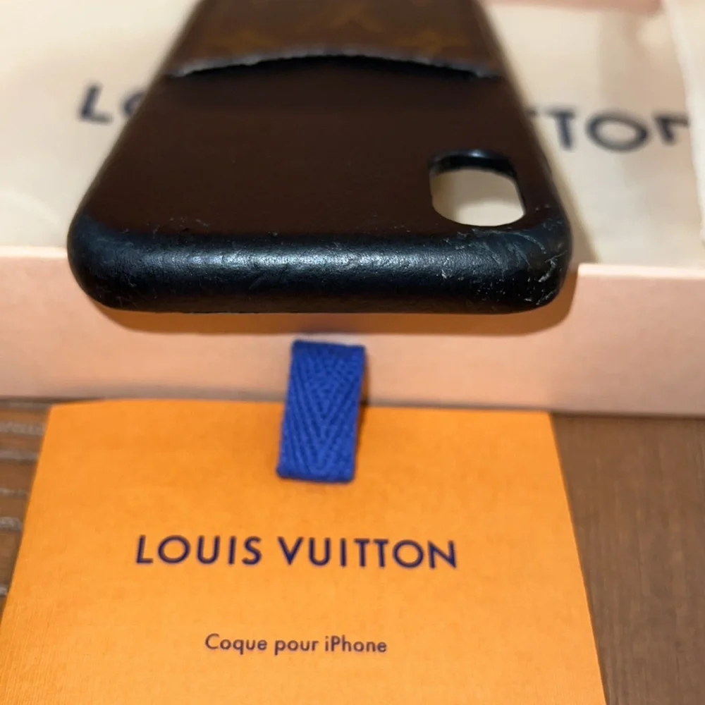 Louis Vuitton Authentic iPhone X/XS Case